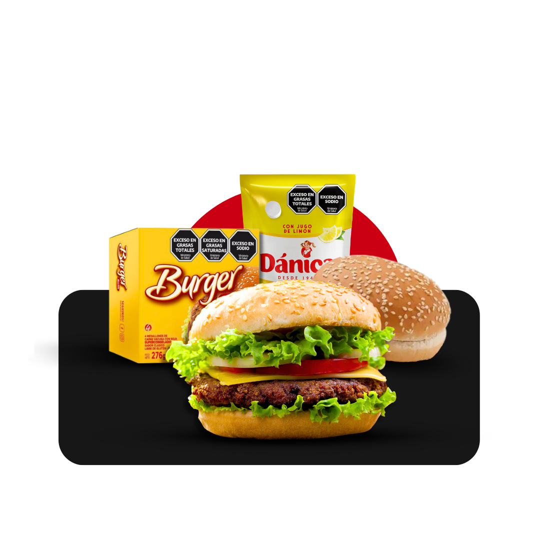 24 Hamburguesas 69 Grs Swift + Pan Fargo