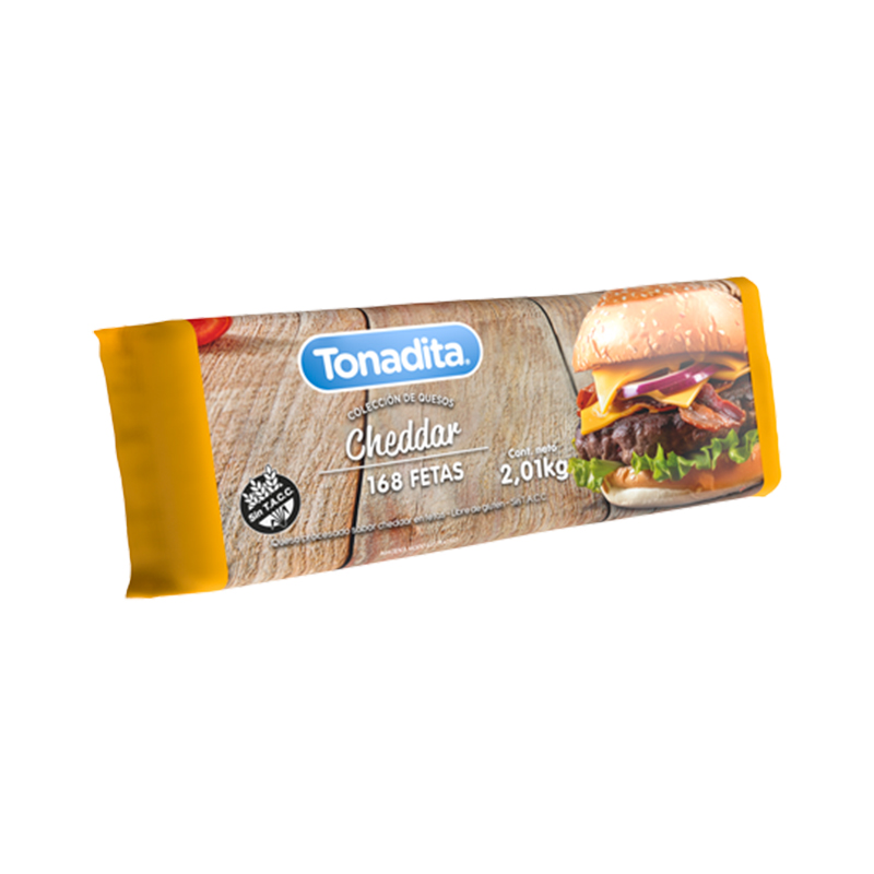 Cheddar Feteado Tonadita x168 fetas