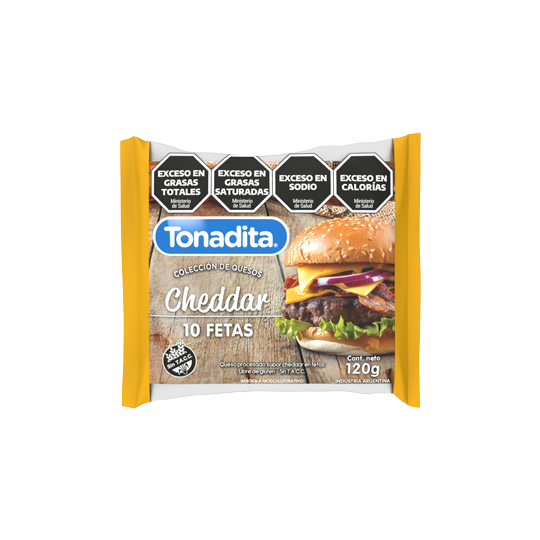 Cheddar en fetas Tonadita