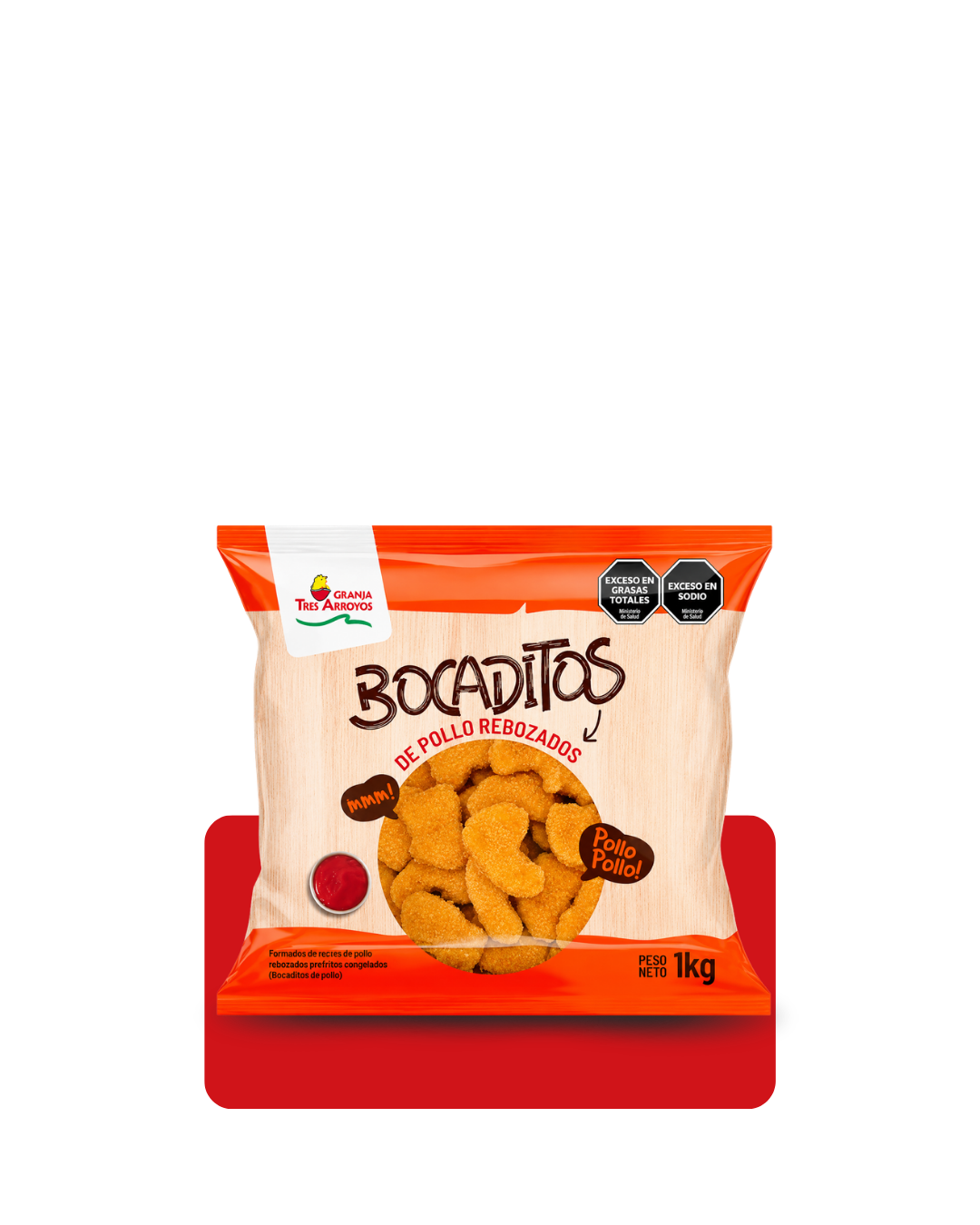 Bocaditos de pollo rebozados