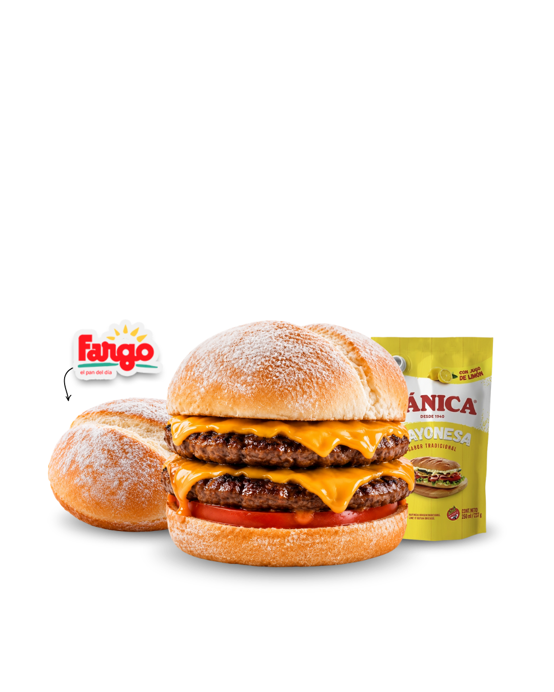 20 Maxi Hamburguesas 125 Grs Paty